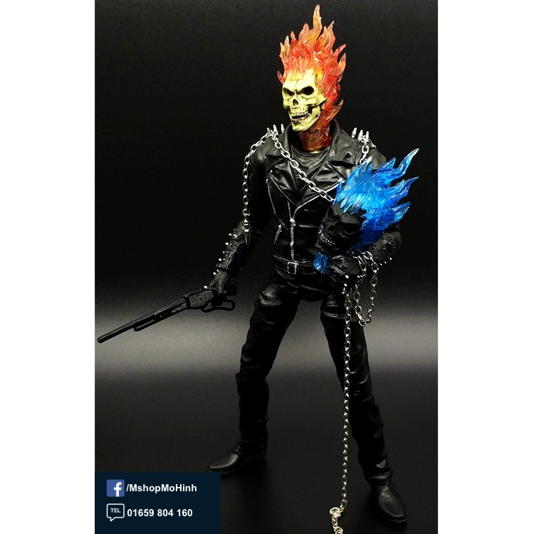 Mô hình Ghost Rider - Ma Tốc Độ Marvel legend chính hãng  cao 23cm
