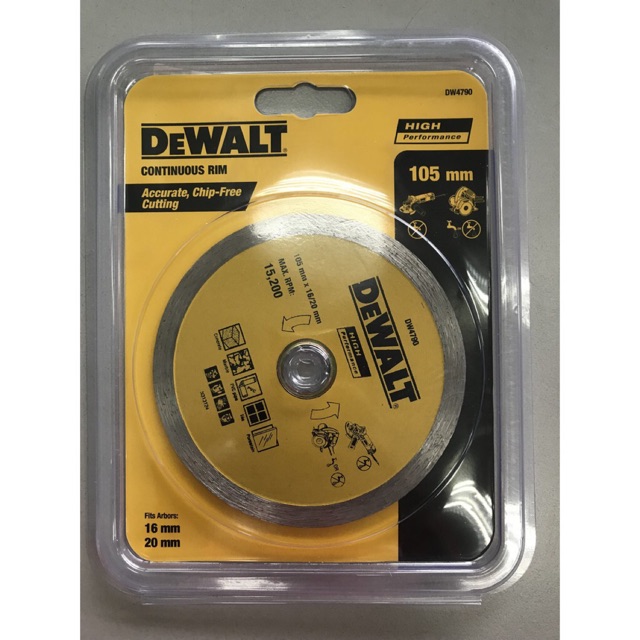 DW4790 Đĩa cắt gạch ( Cắt nước) Dewalt