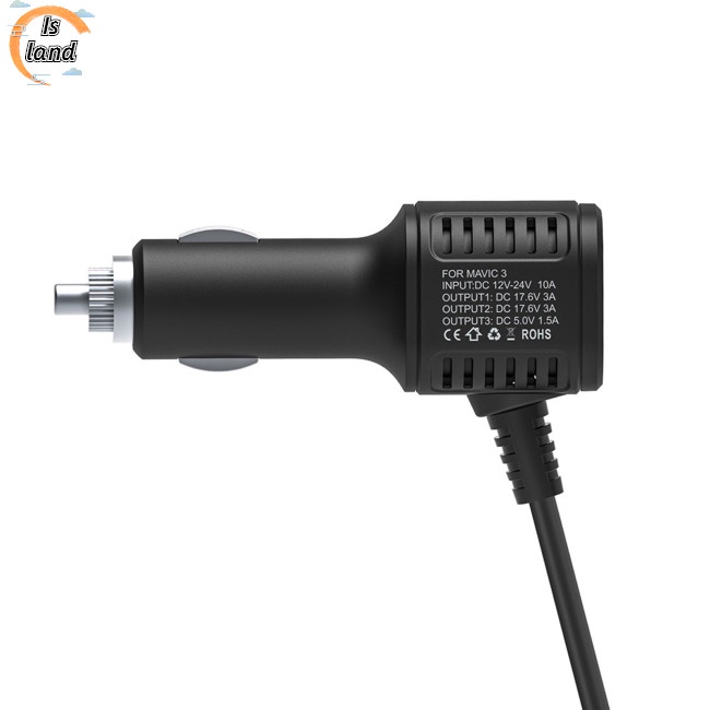 Bộ Sạc Pin 2 Trong 1 Trọng Lượng Nhẹ Tương Thích Với Dji Mavic 3 (Hai Đầu Ra 3 Chiều)