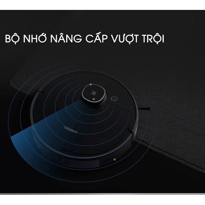 (BẢO HÀNH 5 NĂM)Robot T5 hero ecovacs Deebot DX96 - Robot hút bụi lau nhà cao cấp nhất của deebot