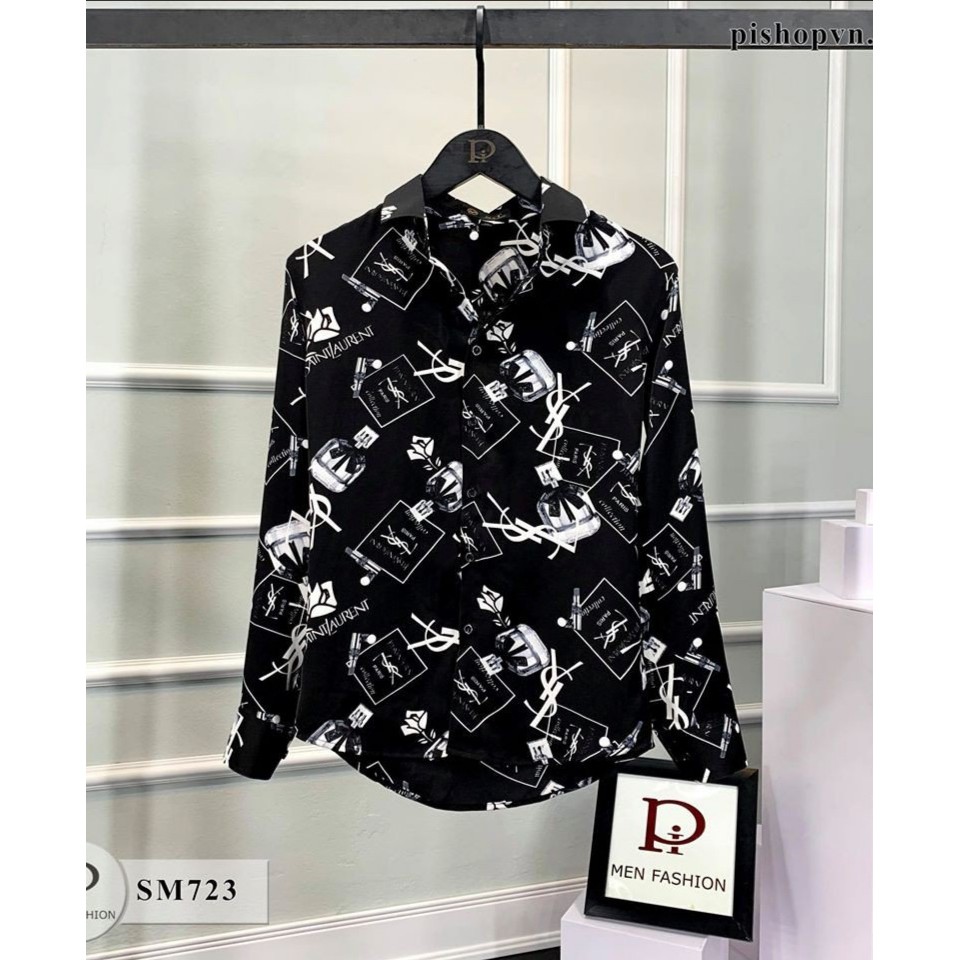 [SIÊU PHẨM]💥Áo sơ mi nam dài tay ❤️FREESHIP❤️ áo sơ mi kiểu hàn quốc họa tiết đẹp chất lụa thoáng mát thời trang | BigBuy360 - bigbuy360.vn