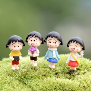 Phụ kiện trang trí tiểu cảnh: mẫu cô bé Maruko