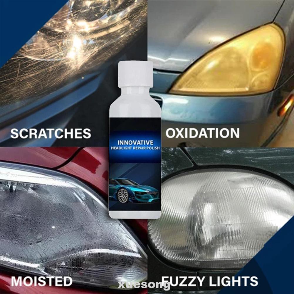 Anti-scratch Clear Vehicle Car Repair Restoration Oxidation Exterior Care Headlight Polish Kit