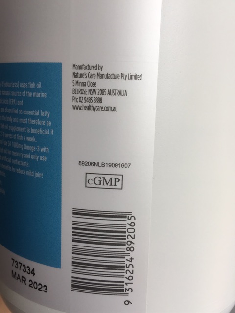 Dầu Cá Healthy Care Omega 3 Fish Oil 1000mg (400 viên). | BigBuy360 - bigbuy360.vn