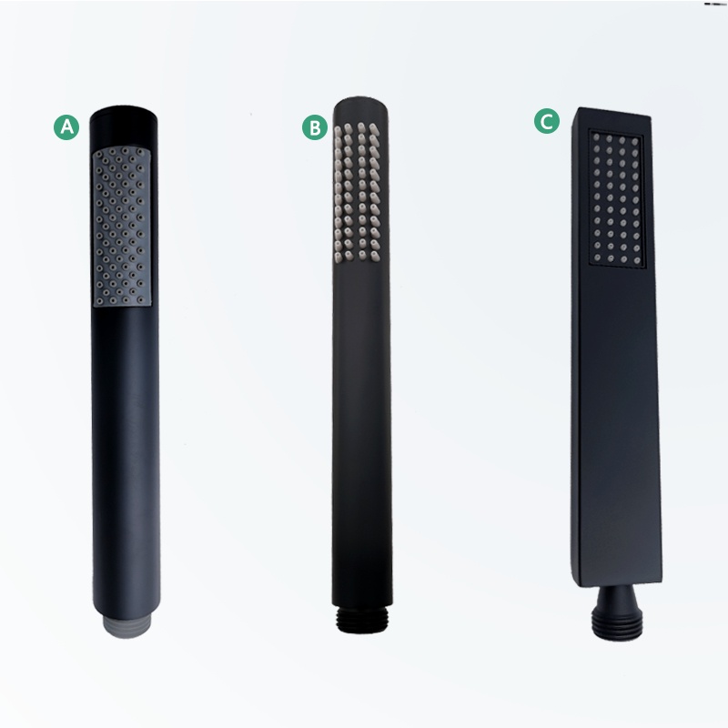 Vòi Hoa Sen Cầm Tay Màu Đen Chất Lượng Cao