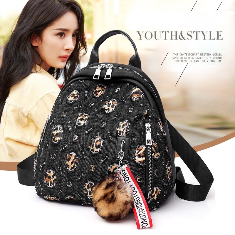 Ba Lô Học Sinh Vỏ Sò Thời Trang Hàn