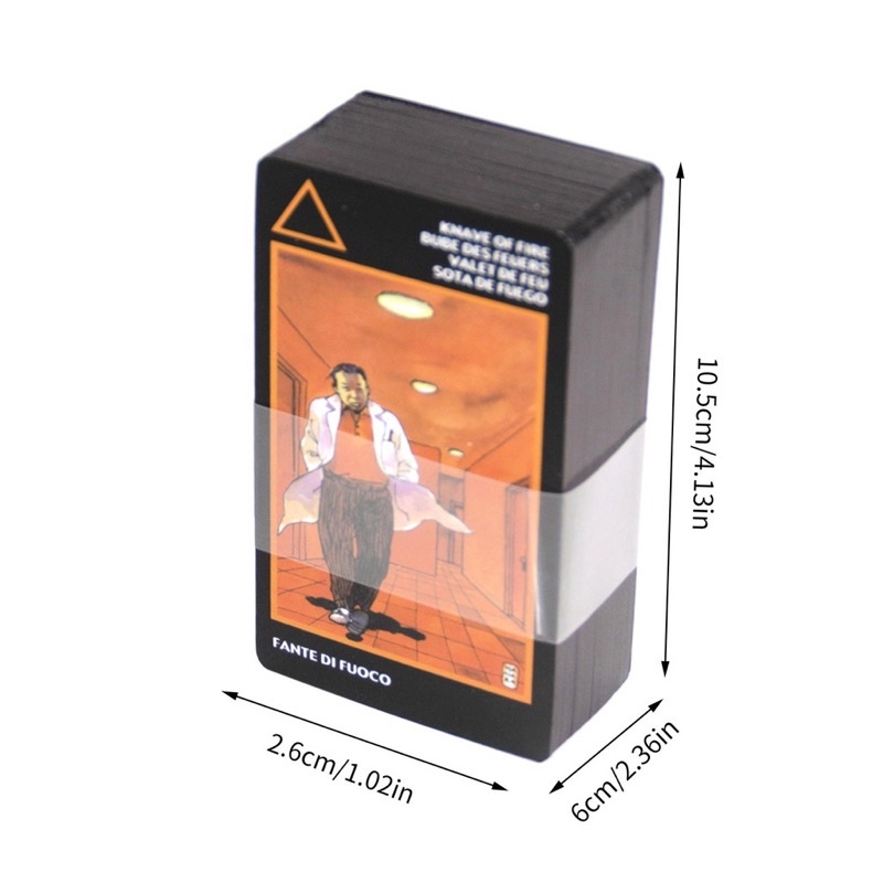 Bài Tarot Oracle có hộp thiếc, Decameron, Manara, Sexual Magic, Romance Angels Oracle