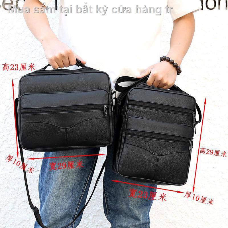 Túi da nam, bò, ba lô hàn quốc công sở, đeo vai, cặp nhiều ngăn | BigBuy360 - bigbuy360.vn