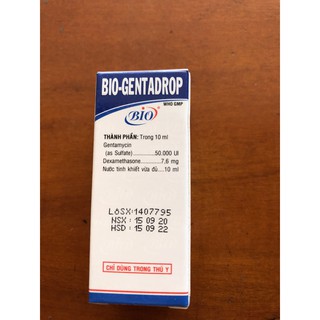 BIO GENTADROP thuốc nhỏ mắt