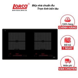 Bếp từ đôi lorca ta 1008c - 730x420mm - bảo hành 3 năm
