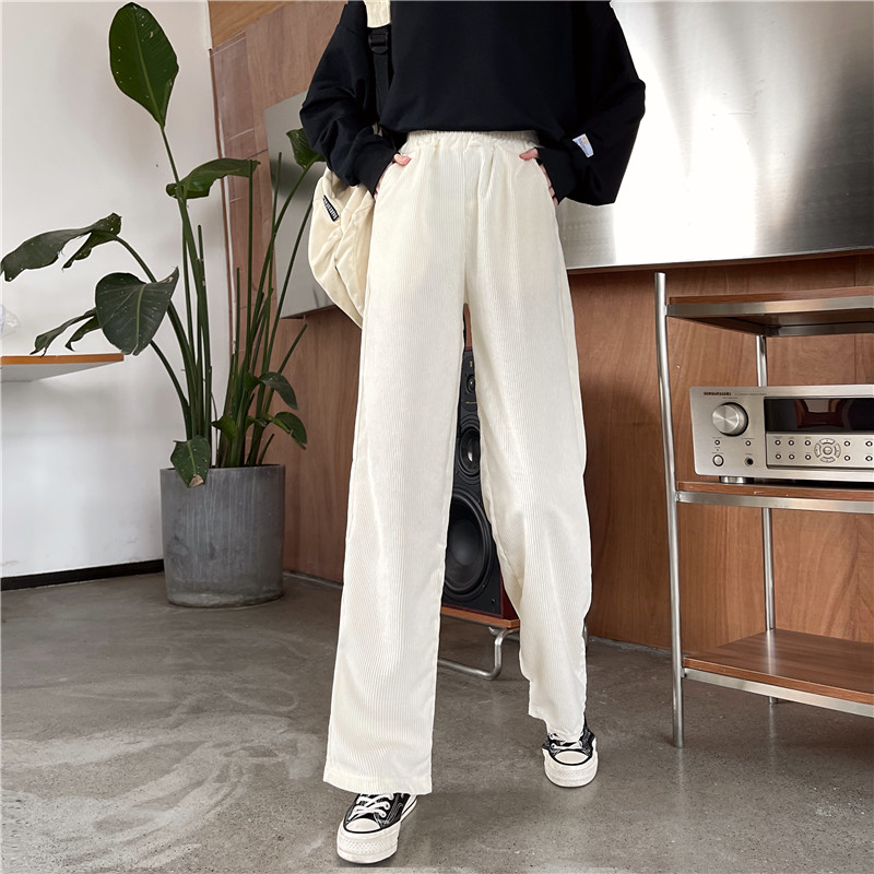 Quần ống rộng lưng cao thiết kế thời trang cho nữ