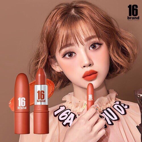 Son 16 Brand Creamy Matte Lipstick Ru 16 Taste Chu Edition