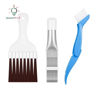 Set 3 Bàn Chải Vệ Sinh Máy Điều Hòa Bằng Thép Không Gỉ