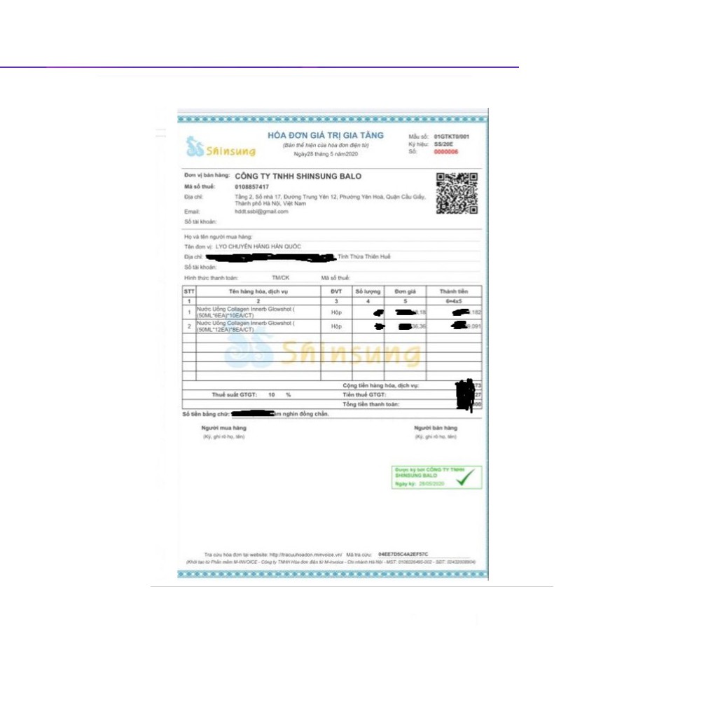 Nước Innerb Glowshot Collagen 3000mg Hộp 6 chai x 50ml | BigBuy360 - bigbuy360.vn