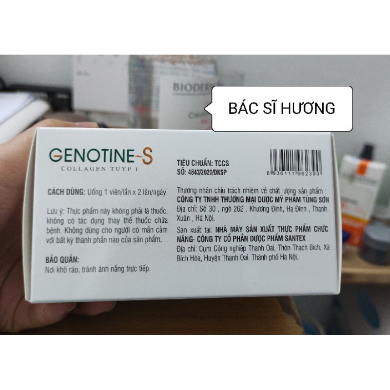 VIÊN UỐNG ĐẸP DA ,TÓC GENOTINE- S | BigBuy360 - bigbuy360.vn