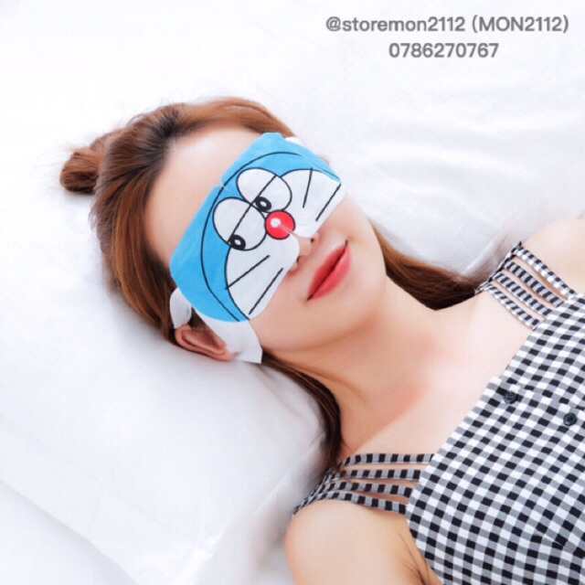EYE MASK MẶT NẠ MẮT HƠI NÓNG THƯ GIÃN DORAEMON DOREMON | BigBuy360 - bigbuy360.vn