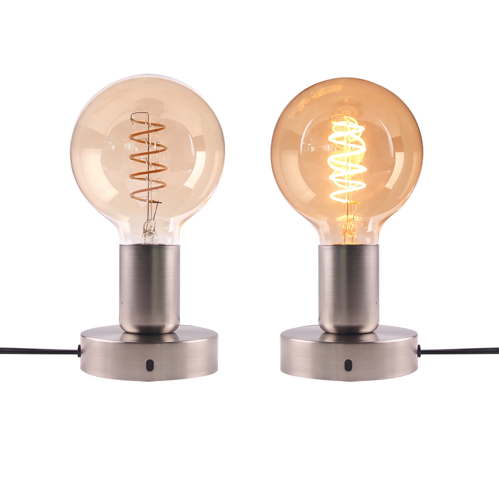 Chuôi Bóng Đèn E27 220V Phích Cắm US / EU Kiểu Cổ Điển Độc Đáo Trang Trí Nhà Cửa