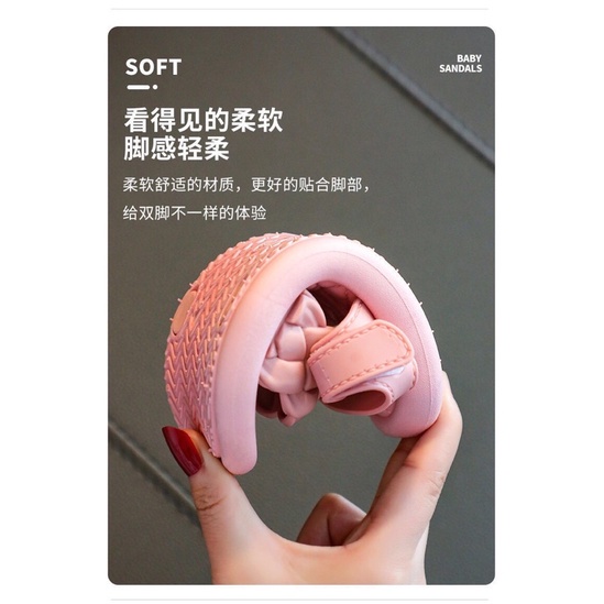 Xăng đan Đế Mềm Phong Cách Hàn Quốc Dễ Thương Cho Bé sf3125