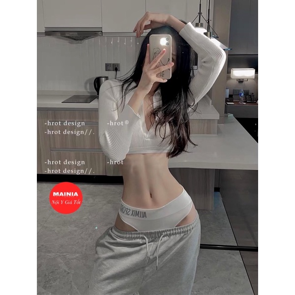 Quần Lót Nữ Lọt Khe Cạp To Dáng Thể Thao Siêu Mịn Siêu Co Giãn Sexy Mainia Shop