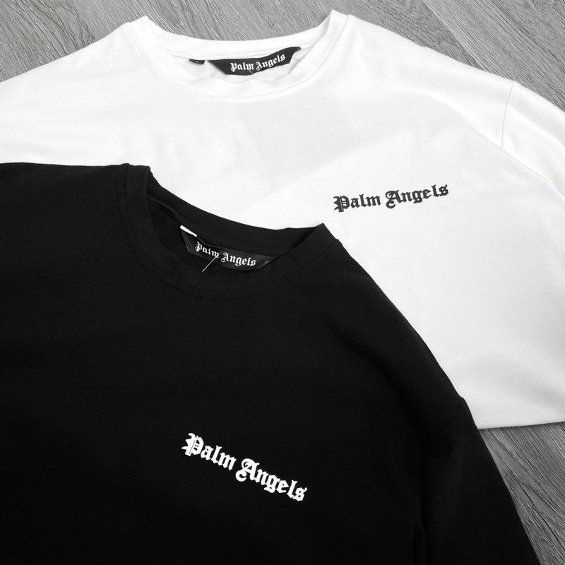 Áo thun tay lỡ Palm Angles in ngực , Áo phông cộc tay basic unisex, Samyy_vn