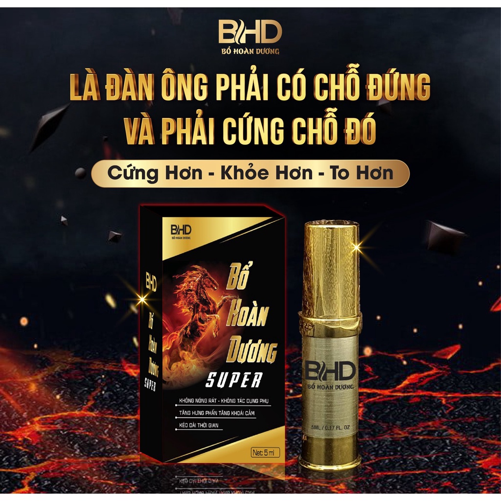 Xịt Thảo Dược Bổ Hoàn Dương Super Hàng Chuẩn Công Ty