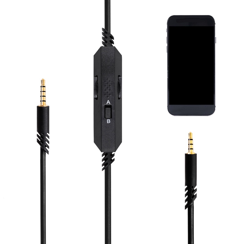 Dây cáp âm thanh tai nghe dài 2m cho Logitech-Astro A10 A40 A30 | BigBuy360 - bigbuy360.vn