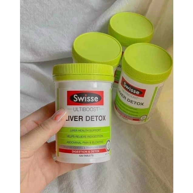 Thải độc gan swisse Liver Detox Úc