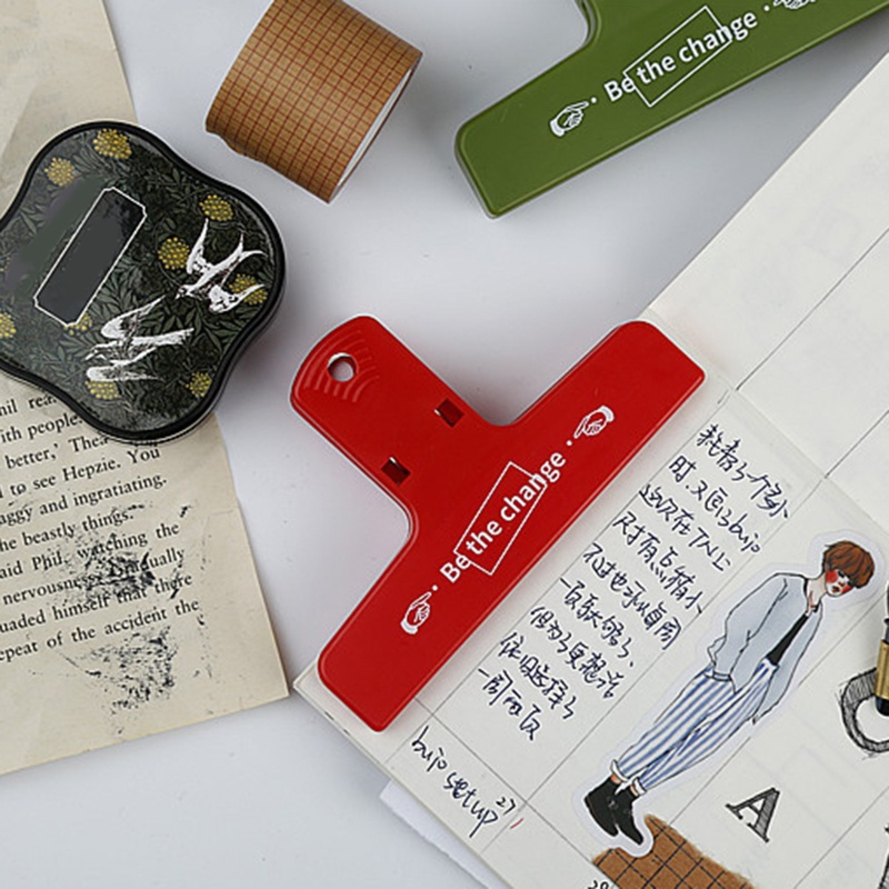 Kẹp Giấy Từ Tính Cỡ Lớn Dài 10cm 1 4Cm Tiện Dụng Cho Văn Phòng Schoo