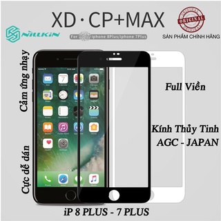 MIẾNG DÁN CƯỜNG LỰC IPHONE 8 PLUS- 7 PLUS NILLKIN XD CP+MAX CHÍNH HÃNG [GIÁ TỐT]