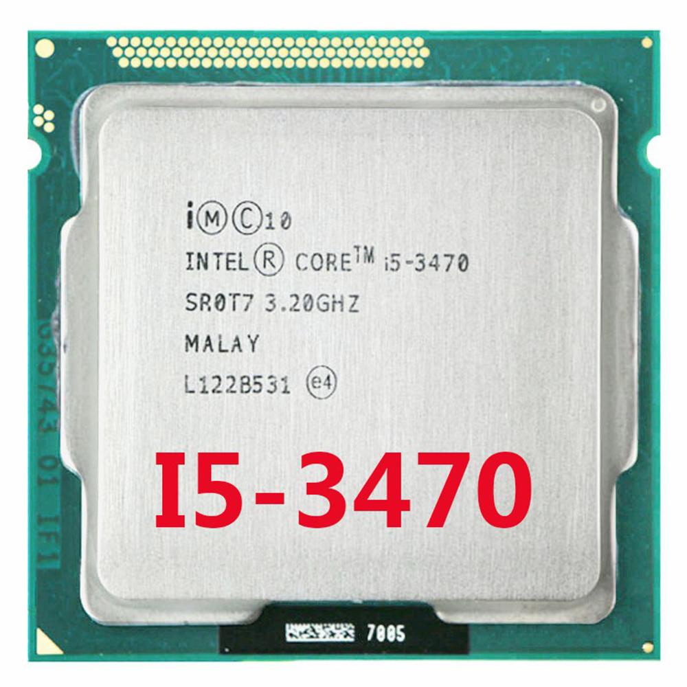 CPU Intel I5 3470, i5 3570, i5 2400, i5 2500 sử dụng main H61, H71, B75, Z68...