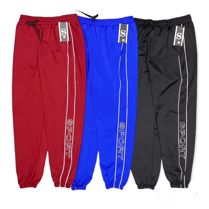 Quần jogger Sport có big size thể thao tập gym yoga nữ vải thun poly 2 da co giãn 4 chiều