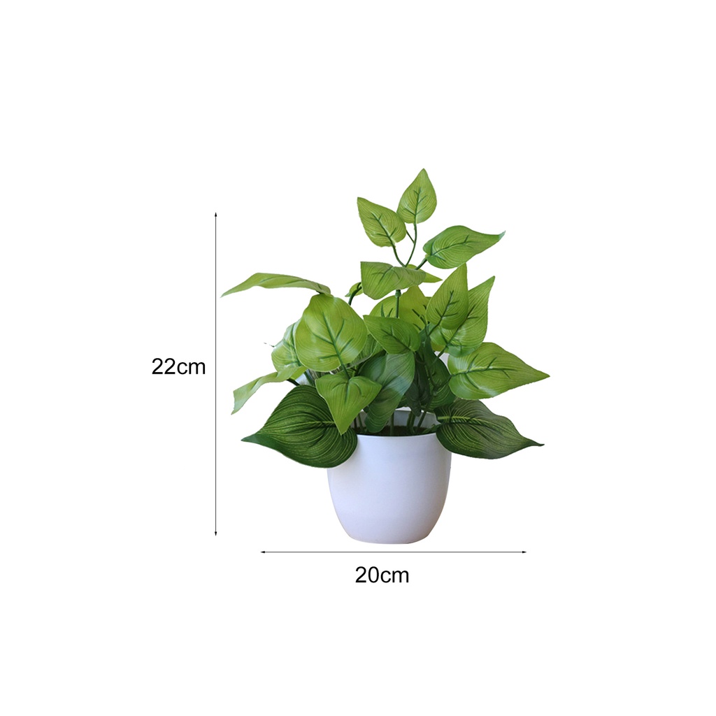 Chậu cây bonsai nhân tạo bằng nhựa chống ăn mòn cho trang trí nội thất tiệc cưới / sân vườn