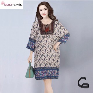 Đầm Suông Thổ Cẩm ( Bigsize 65-75kg)