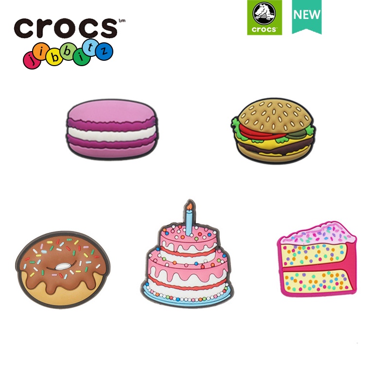 Giày crocs / jibbitz Cotton Tráng Miệng Chính Hãng Thích Hợp Cho Giày crocs