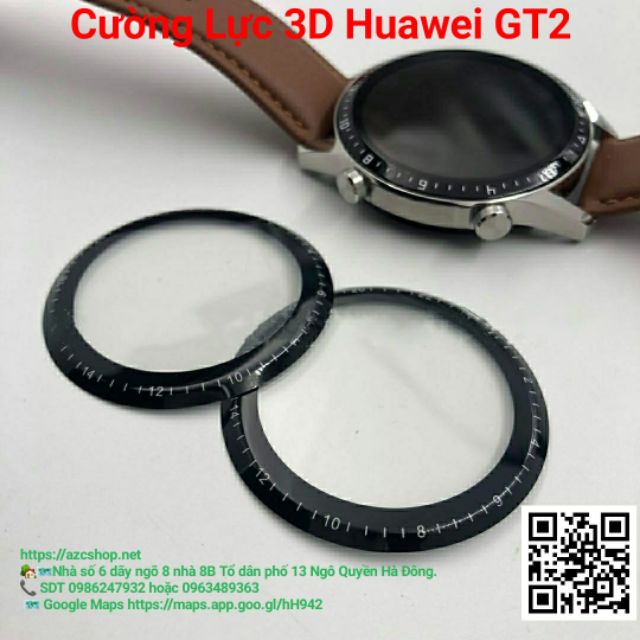 Cường Lực Huawei GT2 Full Màn 3D - Bảo Vệ Kín Viền Bezel