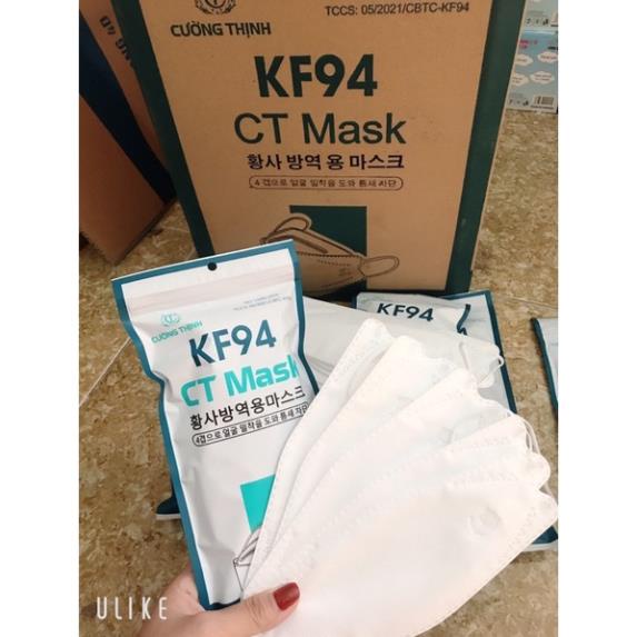 1 Thùng 300 Chiếc Khẩu Trang KF94 cường thịnh CT  Mask - Cam Kết Giá Rẻ Nhất Thị Trường