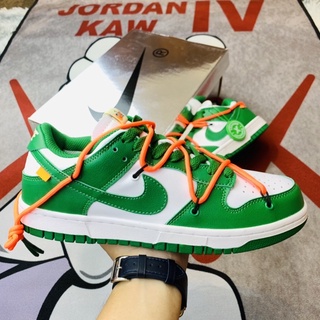 Giày thể thao sneaker SB Dunk Off White xanh lá độc lạ hàng SC