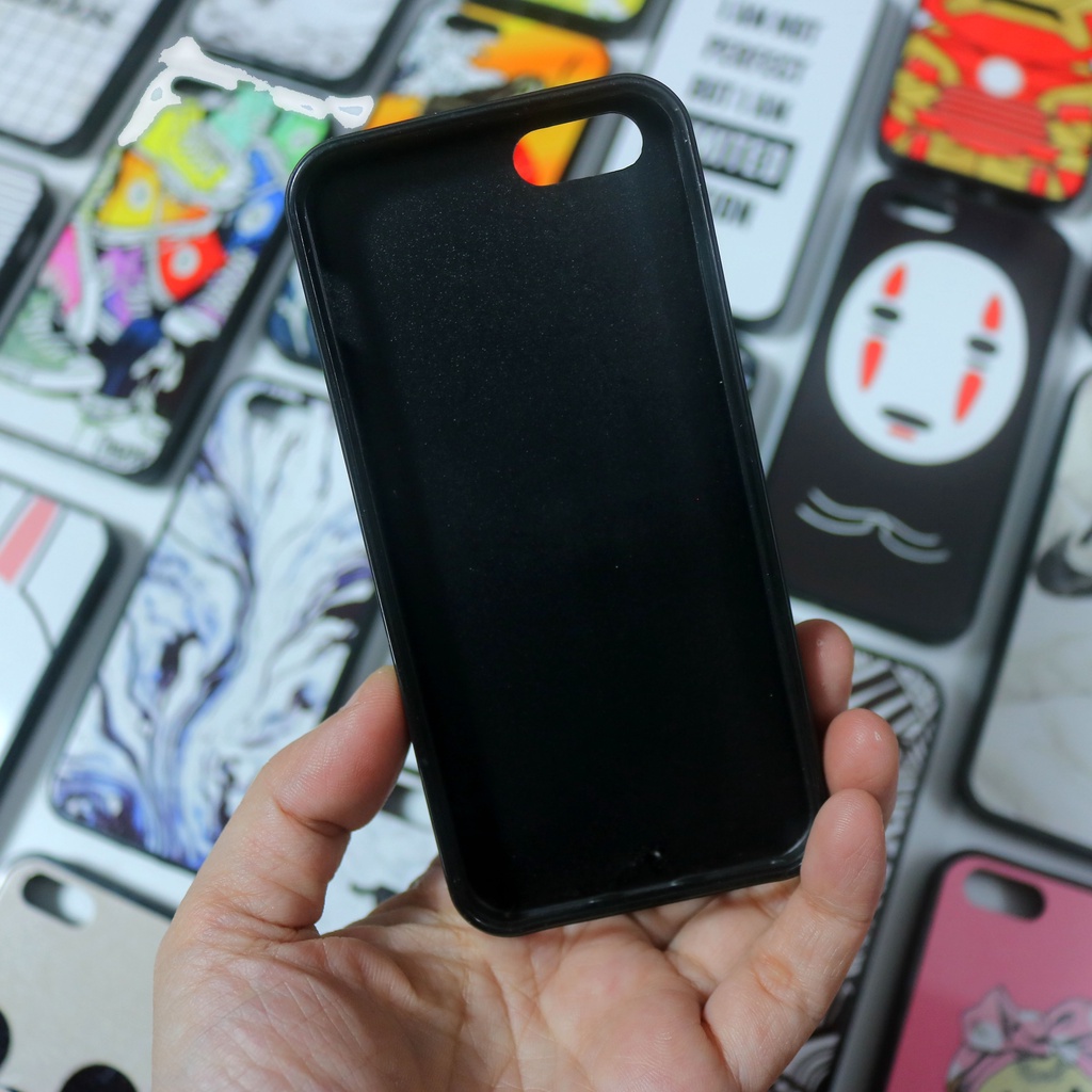 Ốp iphone 5 iphone 5s iphone 5se in chuyển nhiệt viền dẻo chống sốc