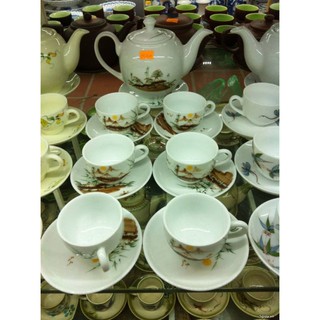 Bộ tách trà Bát Tràng 14 sản phẩm