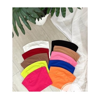 Áo ống croptop nhiều màu Freesize dưới 53kg