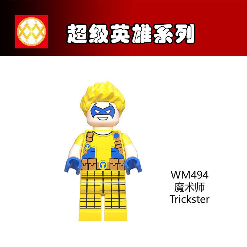 Minifigures Marvel DC Các Mẫu Nhân Vật Ironman Trickster WM6028