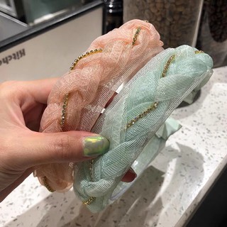 Cài tóc con rết xinh lấp lánh màu pastel