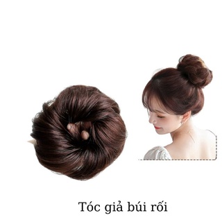 Tóc giả búi rối tóc búi hot hit