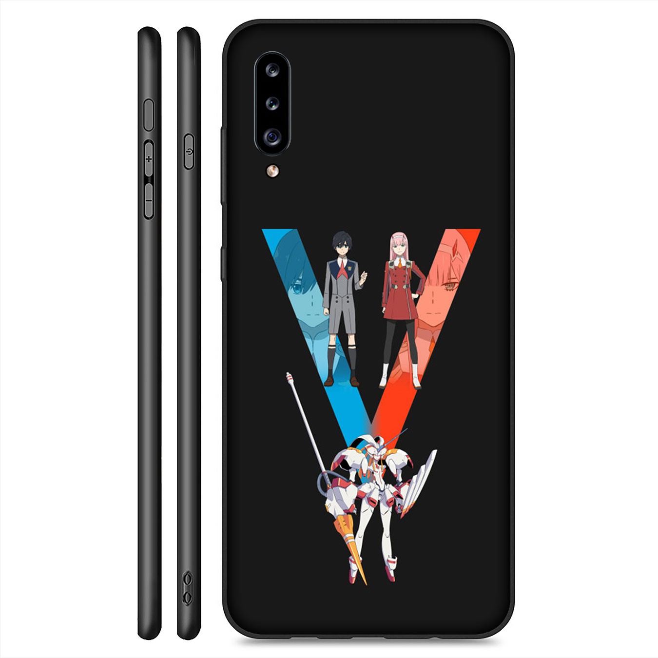 Samsung Galaxy A9 A8 A7 A6 Plus J8 2018 + A21S A70 M20 A6+ A8+ 6Plus Casing Soft Silicone Darling in The Franxx 002 Phone Case