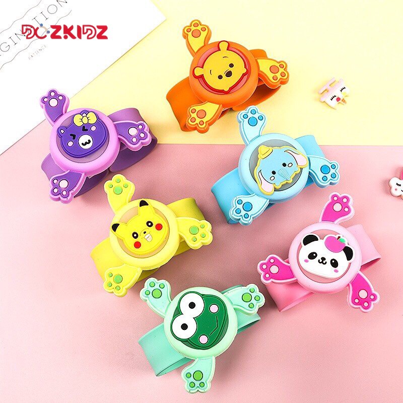 Đồ chơi trẻ em, Vòng tay chong chóng và đèn nháy, đồ chơi an toàn cho bé từ 1-3 tuổi - DOZKIDZ