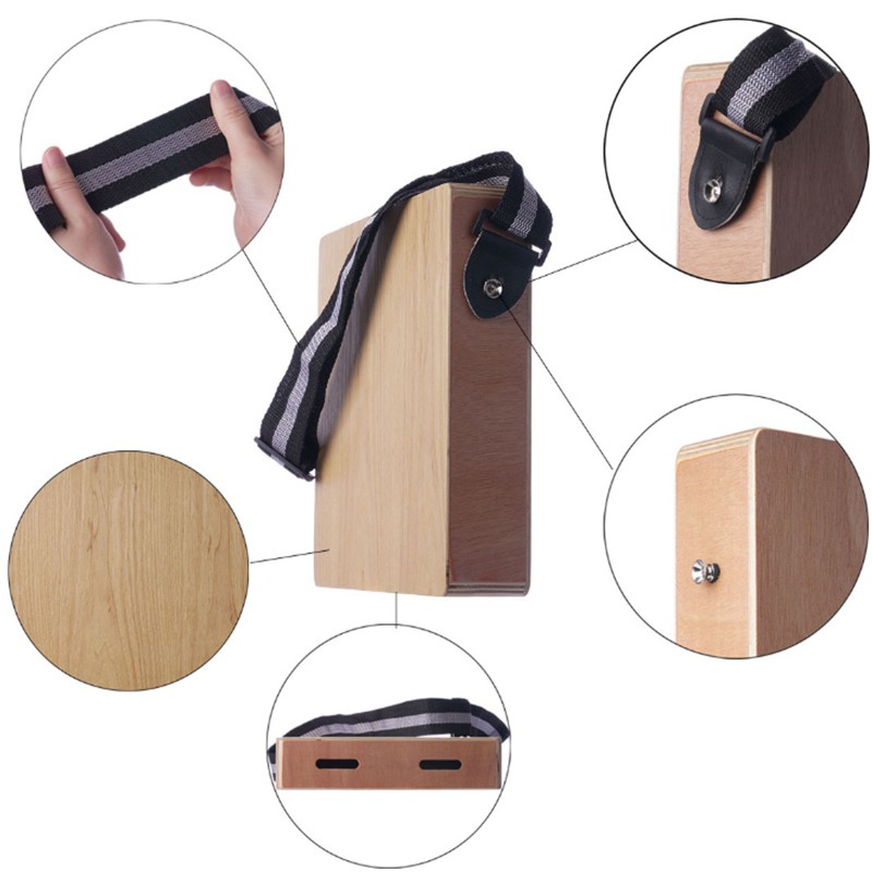 Trống Cajon Có Dây Cầm Tay