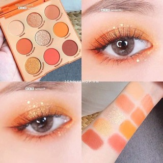 ( GIÁ RẺ NHẤT)- Bảng màu mắt Colourpop chính hãng tone cam
