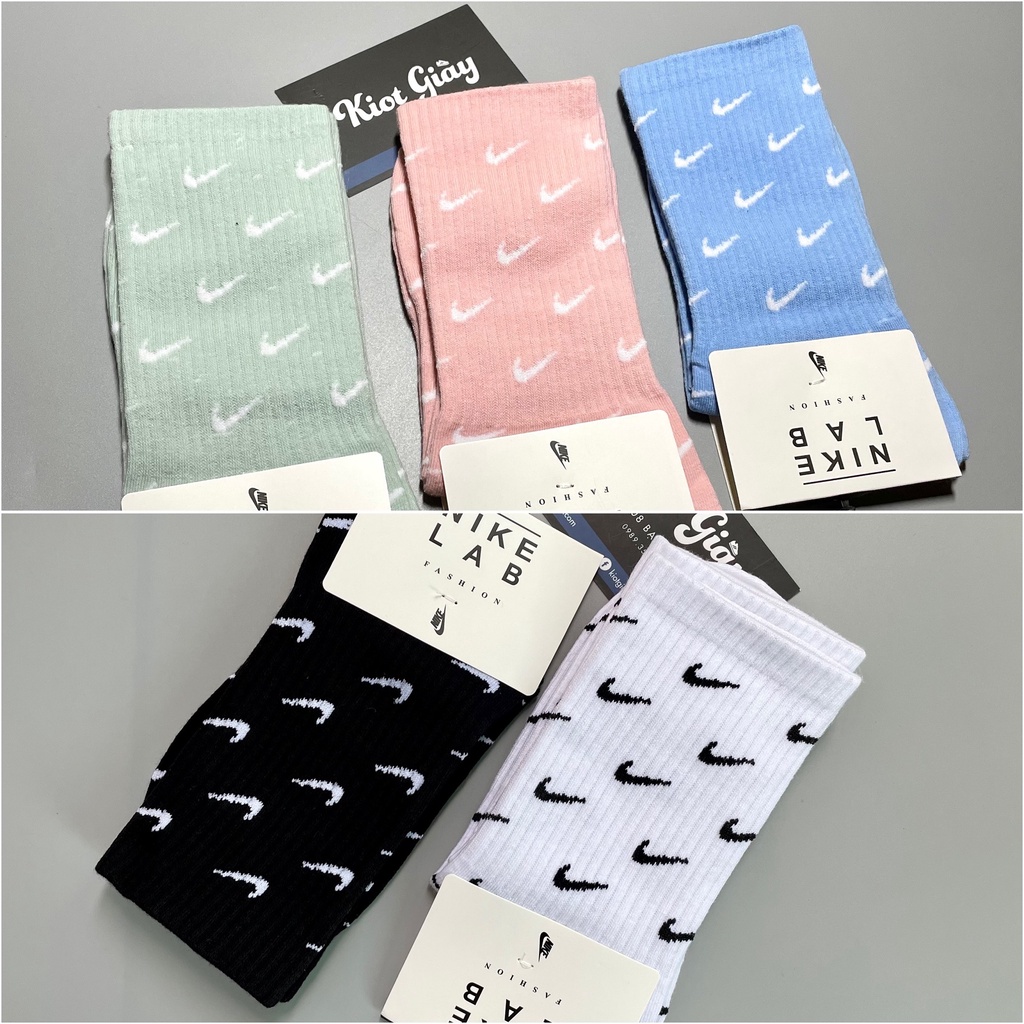 Tất nike, adidas cao cổ - Tất vớ cổ cao thể thao streetwear nam nữ