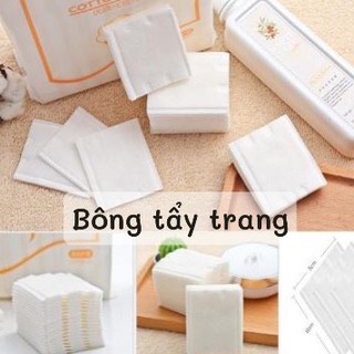 Bông tẩy trang Cotton Pad chính hãng 222 miếng Nội Địa Trung Quốc Chất Cotton mềm nhẹ cho da