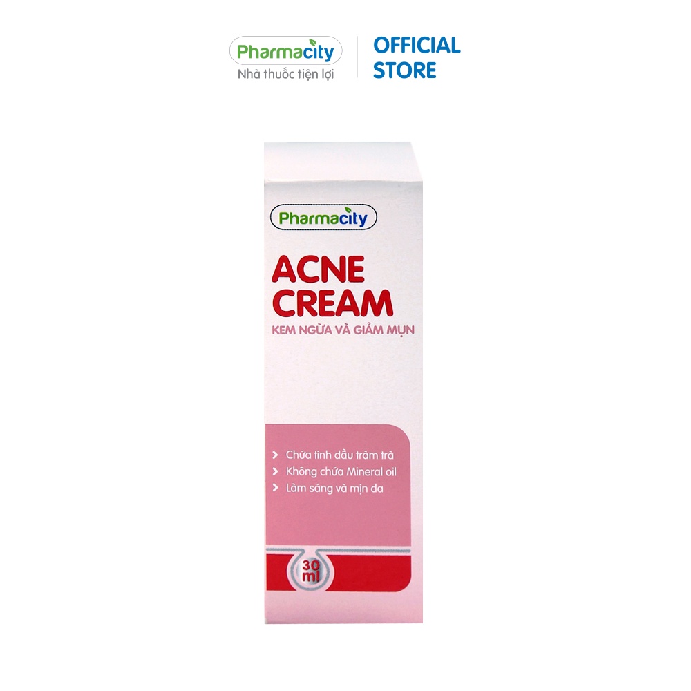 Kem ngừa mụn Pharmacity Acne Cream 30ml